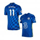 Primera Camiseta Chelsea Jugador Werner 2021-22