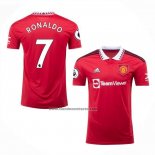 Primera Camiseta Manchester United Jugador Ronaldo 2022-23