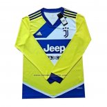 Tercera Camiseta Juventus Manga Larga 2021-22