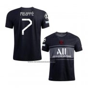 Tercera Camiseta Paris Saint-Germain Jugador Mbappe 2021-22