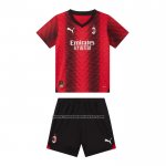 Camiseta AC Milan Primera Nino 2023-24