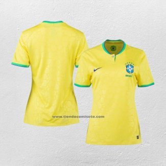 Camiseta Brasil Primera Mujer 2022