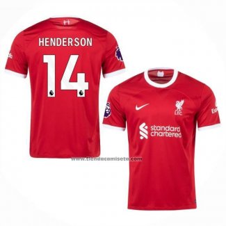 Camiseta Liverpool Jugador Henderson Primera 2023-24