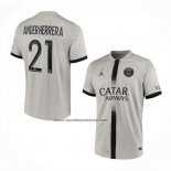 Camiseta Paris Saint-Germain Jugador Ander Herrera Segunda 2022-23