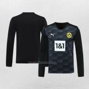 Portero Camiseta Borussia Dortmund Manga Larga 2020-21 Negro