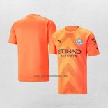 Portero Camiseta Manchester City 2022-23 Naranja