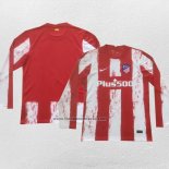 Primera Camiseta Atletico Madrid Manga Larga 2021-22