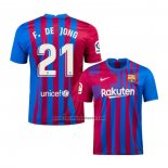 Primera Camiseta Barcelona Jugador F.De Jong 2021-22