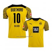 Primera Camiseta Borussia Dortmund Jugador Hazard 2021-22