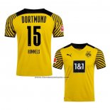 Primera Camiseta Borussia Dortmund Jugador Hummels 2021-22