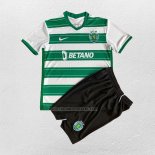 Primera Camiseta Sporting Nino 2021-22