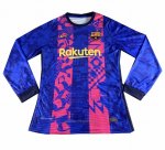 Tercera Camiseta Barcelona Manga Larga 2021-22