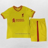 Tercera Camiseta Liverpool Nino 2021-22