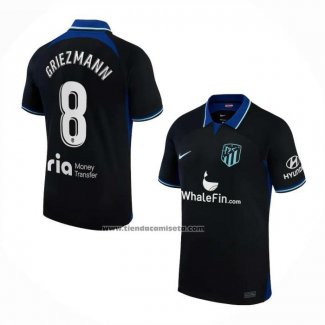 Camiseta Atletico Madrid Jugador Griezmann Segunda 2022-23