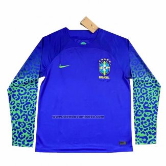 Camiseta Brasil Segunda Manga Larga 2022