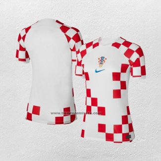 Camiseta Croacia Primera Mujer 2022