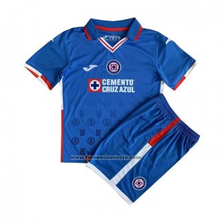 Camiseta Cruz Azul Primera Nino 2022-23