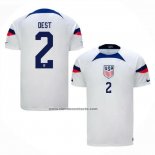 Camiseta Estados Unidos Jugador Dest Primera 2022