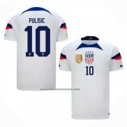 Camiseta Estados Unidos Jugador Pulisic Primera 2022