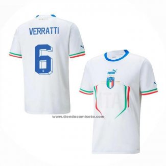 Camiseta Italia Jugador Verratti Segunda 2022