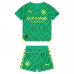 Camiseta Manchester City Portero Nino 2023-24 Verde