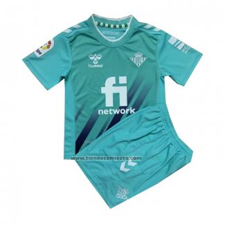 Camiseta Real Betis Portero Nino 2022-23 Azul