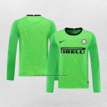 Portero Camiseta Inter Milan Manga Larga 2020-21 Verde
