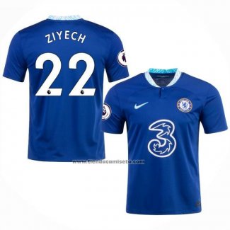 Primera Camiseta Chelsea Jugador Ziyech 2022-23