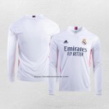Primera Camiseta Real Madrid Manga Larga 2020-21