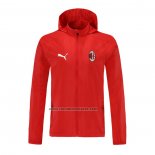 Rompevientos del AC Milan 2021 Rojo