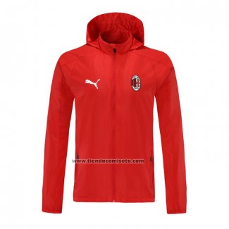 Rompevientos del AC Milan 2021 Rojo