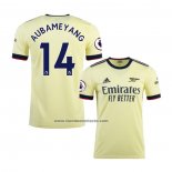 Segunda Camiseta Arsenal Jugador Aubameyang 2021-22