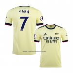 Segunda Camiseta Arsenal Jugador Saka 2021-22