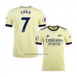 Segunda Camiseta Arsenal Jugador Saka 2021-22
