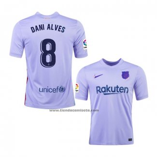 Segunda Camiseta Barcelona Jugador Dani Alves 2021-22