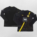 Segunda Camiseta Borussia Dortmund Manga Larga 2020-21