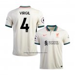 Segunda Camiseta Liverpool Jugador Virgil 2021-22