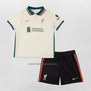 Segunda Camiseta Liverpool Nino 2021-22