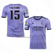 Segunda Camiseta Real Madrid Jugador Valverde 2022-23