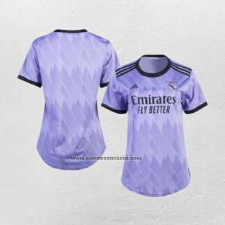 Segunda Camiseta Real Madrid Mujer 2022-23