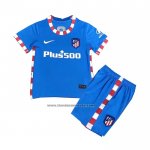 Tercera Camiseta Atletico Madrid Nino 2021-22