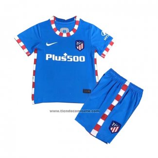 Tercera Camiseta Atletico Madrid Nino 2021-22