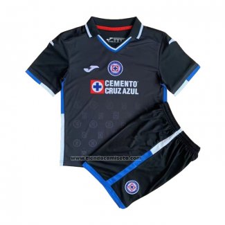 Camiseta Cruz Azul Tercera Nino 2022-23