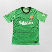 Portero Tailandia Camiseta Barcelona 2020-21 Verde