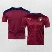 Portero Tailandia Camiseta Italia 2021 Rojo