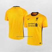 Portero Tailandia Camiseta Liverpool 2020-21 Amarillo