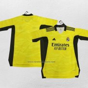 Portero Tailandia Camiseta Real Madrid 2021-22 Amarillo