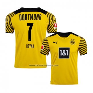 Primera Camiseta Borussia Dortmund Jugador Reyna 2021-22