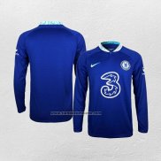 Primera Camiseta Chelsea Manga Larga 2022-23