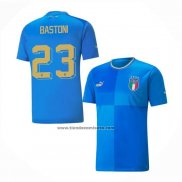 Primera Camiseta Italia Jugador Bastoni 2022